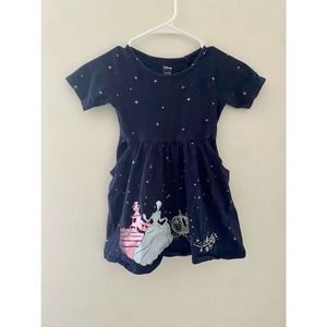 Girls Disney Jumping Beans Limited Edition Cinderella Dress With Pockets 5T